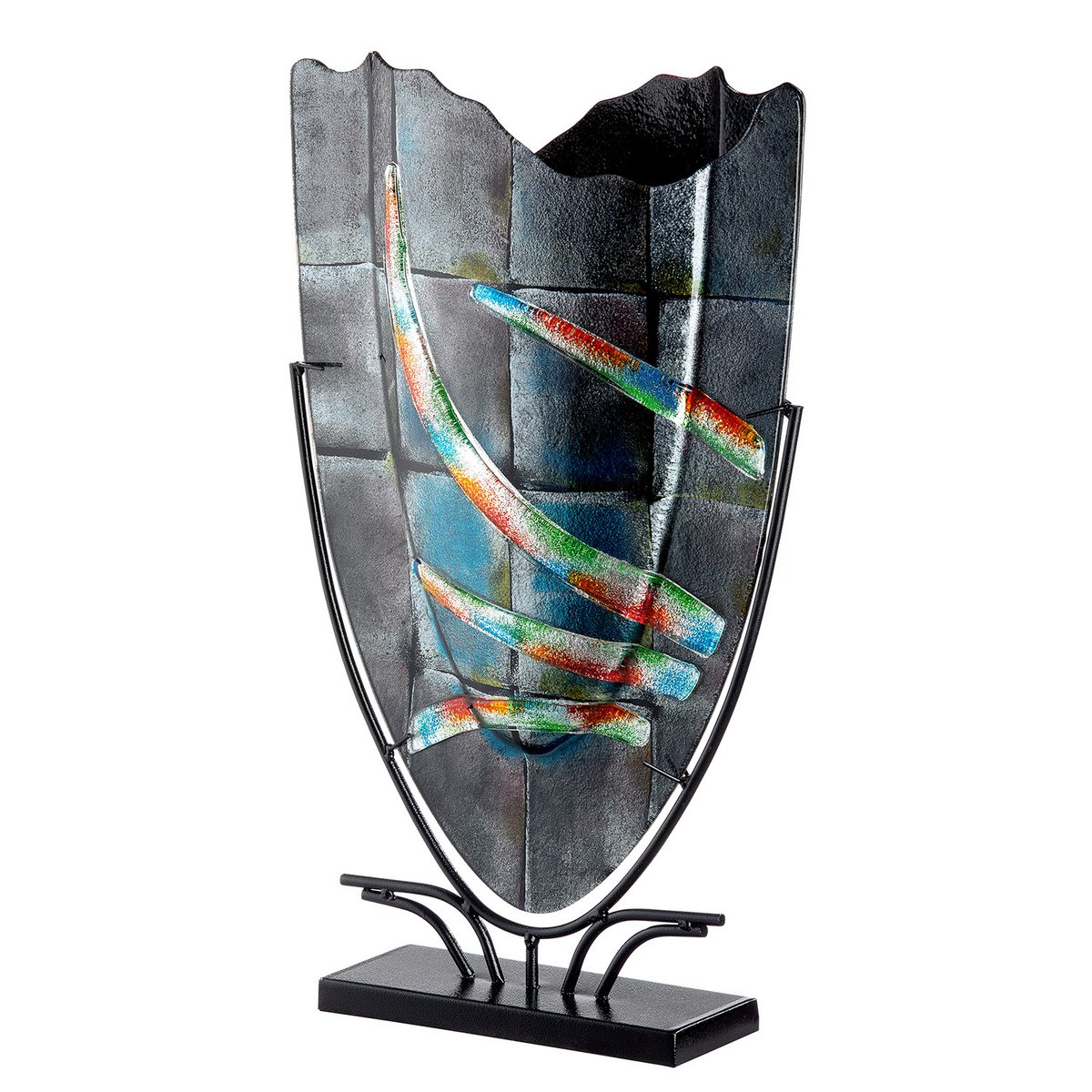 Siervaas "Varosia" - 58 cm - Glas