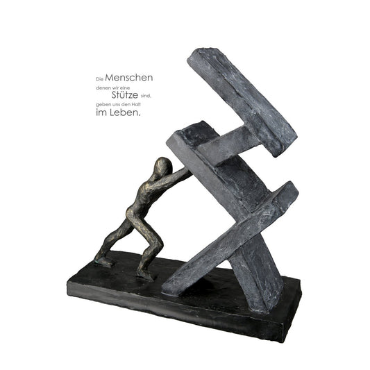 Sculpture Bookend "Holding"